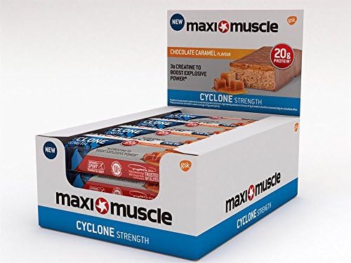 Maximuscle Cyclone Bars (Box of 12 x 60g bars)