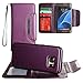 Produktbild CellularOutfitter Samsung Galaxy S7 Compact Wallet Case w/ Matching Detachable Case and Wristlet - Purple