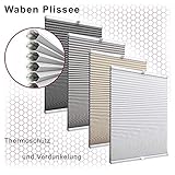 ✔ LIEFERUMFANG & SERVICE: Die Lieferung beinhaltet das maßgeschneiderte Plissee mit Aluminiumschienen in der passenden Farbe. Unser Qualitätsversprechen: Inklusive 2 Jahre Garantie. Falls eine Schnur reißen sollte, fädeln wir das Plissee ohne Aufpreis für Sie neu. Maß nicht dabei? Dann kontaktieren Sie uns.