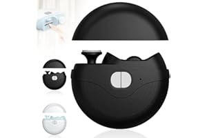 ‎APODESS Elektrischer Nagelknipser, 2026 Upgrade 3 in 1 Elektrische Nagelfeile Nagelpolierer Automatischer Elektrische Nagelknipserr mit Licht Nagelfeile für Baby, Erwachsene und Senioren (Schwarz)