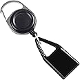 Portable Retractable Lighter Leash Keychain for Never Losing Lighters - Black