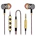 Price comparison product image Betron YSM1000 Earphones Headphones, High Definition, in-ear, Noise Isolating, Heavy Deep Bass for iPhone, iPod, iPad (With Remote and Mic)