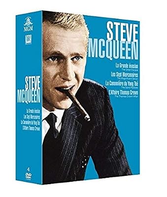 John Sturges Collection Steve McQueen (I) - 4 films : La grande évasion + Les Sept mercenaires + L'affaire Thomas Crown + La canonnière du Yang-Tsé