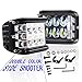 Produktbild 4 "Light Bar LED 3 Seiten 2 Reihen Off Road Barre Led Licht 2 Farben Temperaturen 45W 4500LM Super Bright 30 Stück LUMILLATED Chip Arbeit Lichtleiste Light Offroad Light Dach Anwendungen weit verändert Unterstützung