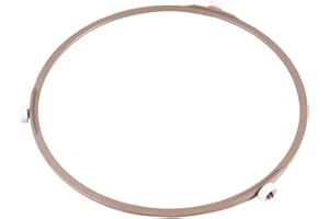 HEMOTON Mikrowelle Drehtellerring 8.7 Zoll 22 cm Universal Ersatzring Mikrowellenzubehör 2 Stück Für Mikrowellen Drehteller Zubehör