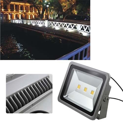 Hengda® 150W SMD LED Strahler Fluter IP65 Außen Flutlicht Leuchtmittel Scheinwerfer kaltweiss Weiß Wandstrahler - 3