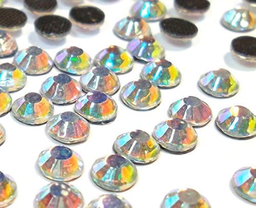 Glas AA Hotfix Rhinestones Crystal AB Rhinestone 1440STK 5 mm ss20 421