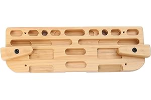 Eğitmen Hangboard Duvar Tutamakları Parmak Tahtası Etkili Güç Antrenmanı İçin Düz Yüzey Ve Ayırılabilir Pinch Hold ile