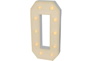 100 cm LED-siffror nummer belyst – 0 1 2 3 4 5 6 7 8 9 ljusnummer – 0