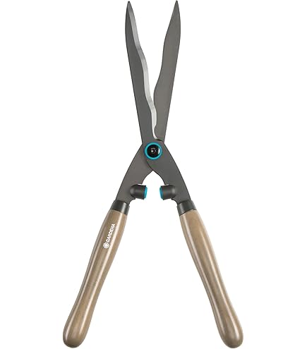 KOTARBAU Gartenschere 22cm - Rosenschere Mit Holzgriff Aus Stahl