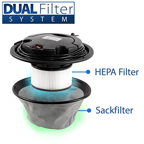 Aschesauger 20L Kaminsauger 1200W DUAL Filter System SELLNET SN2018 - 2