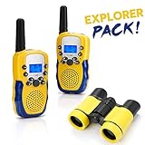 amazon spielzeug junge 7 jahre [Die perfekte Kombination] - kinder fernglas, kinder walkie talkie und Trillerpfeife sind eine gute Kombination und ideal für die Ausbildung im Freien für Kinder,Es kann die Team-Koordinationsfähigkeit und Kommunikationsfähigkeiten wecken und entwickeln. Die Kinder werden es genießen, mit diesen pädagogischen Spielsachen und Spielen zu spielen, und das Spiel draußen war noch nie so interessant.