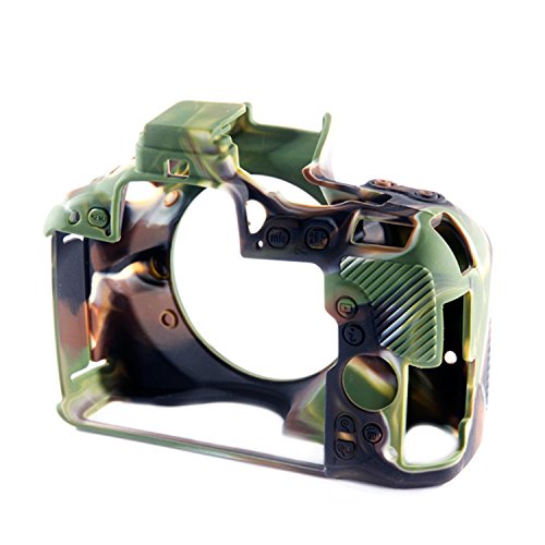 Bilora-Coque de Protection en Silicone pour Nikon D5500-Camouflage