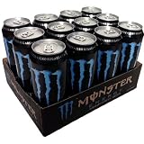 Cafeína aparece refresco Monster Energy Drink \'absol utely Zero\' 12 X 0,5 (Azúcar libre)