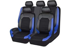 ARRYEDCN Housses de Siège de Voiture, pour Renault Clio 3 2005-2012 Nonslip Confortable Protection Couvre Sieges, Protecteurs de Siège Interieur Accessoire,B