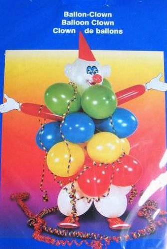 Ballon-Clown Dekoset -45001-