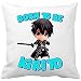 Produktbild Kissen mit Füllung Sword Art Online SAO Born to be Kirito 35 x 35 cm weiß