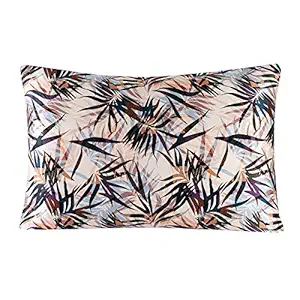 MAXFEEL 100% Pure Mulberry Silk Pillowcase with Zipper for Skin&Hair Care Both Sides Soft Breathable (Pattern04, Standard)