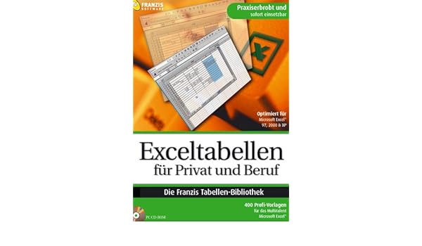 Exceltabellen Fur Privat Und Beruf Amazon De Software