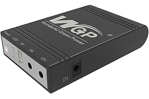 Yangers Mini-USV bezprzerwowe zasilanie, 8800 mAh, powerbank zapasowy, 5 V, USB, 9 V, 12 V DC, do routera, kamery, telefonu alarmowego