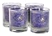 Produktbild Palm Light 4041678004231 chakra, Ajna, Höhe circa 6 cm, Kerze 4-er Set, indigoblau
