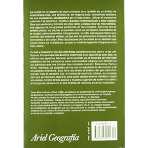Ciudad y transporte : el binomio imperfecto (Ariel Ciencias Sociales)