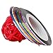 18PCS Multicolor Mixed Colors Rolls Striping Tape Line Nail Art Decoration Sticker DIY Nail Tips Color Random