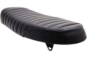 perfk Sedile Cafe Racer Retro Motociclo Morbidezza In Cuoio Per Honda CB350 CB400 CB500 CB550 CB750