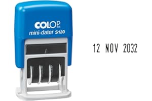 COLOP Printer S 120 Mini Dateur, encre d'impression: noir
