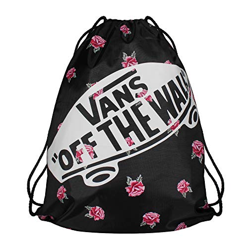 Preisvergleich Produktbild Vans Damen Turnbeutel Benched Bag Black Rose Blumenmuster (schwarz)