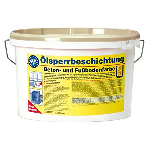 Pufas fix 2000 Ölsperrbeschichtung Beton- und Fussbodenfarbe 5,000 L