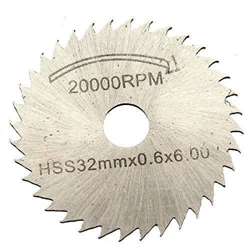 KING DO WAY Sägeblatt Kreissägeblatt Set HSS Säge für Dremel Weichmetall Holz Kunststoff - 3