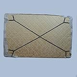 Toweter 3-Way unter Matratze Bett / Bettlaken Verschluss verstellbar, kreuz und quer Bettlaken Bänder Hosenträger, slipcover Verschluss, langen Riemen Clip Bands(White) - 4