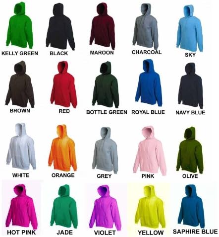 Ladies Hooded Sweatshirts Sizes XS to 4XL HOODIES FOR WORK CASUAL SPORTS LEISURE