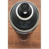 Carat Matte Black Spray Rim Paint 400 Ml. The ral 9005