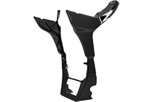 HCmotorku Motorrad-Spoiler-Abdeckung mit verlängertem Kinnspoiler, passend für Harley Touring Road Glide FLTRX Road Glide Special FLTRXS 2017–2023, lebendiges Schwarz