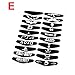 Produktbild Tofree LED Light Bar LED Aufkleber PS4 Controller Stylisches Design LED Light Bar Aufkleber Controller Skins, Vinyl, e, 20Pcs