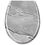 ✔ Hygienisch -- Der Toilettendeckel aus kratzfestem Hartplastik. Die Oberfläche ist hart und glänzend. Antistatik- und Staubschutzfunktion zur Verhinderung der Ausbreitung von Bakterien. Es ist sehr gut für Familien geeignet.