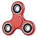 Produktbild Fidget Spinner Tri (dreifach) Anti-Stress Hand Finger Kreisel Spielzeug mit [High-Speed Keramik-Kugellager] zur Entspannung, gegen Nervosität, zum Stress-Abbau und Konzentration in Rot von wortek