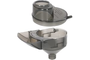 Aquaflosser Lot de 2 pièces de rechange compatibles avec Baby Brezza Formula Pro Advanced FRP0046 Entonnoir et housse de rechange Gris