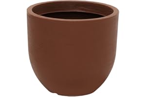 Tramontina Laos Polyethylene Planter (38cm high, brown)