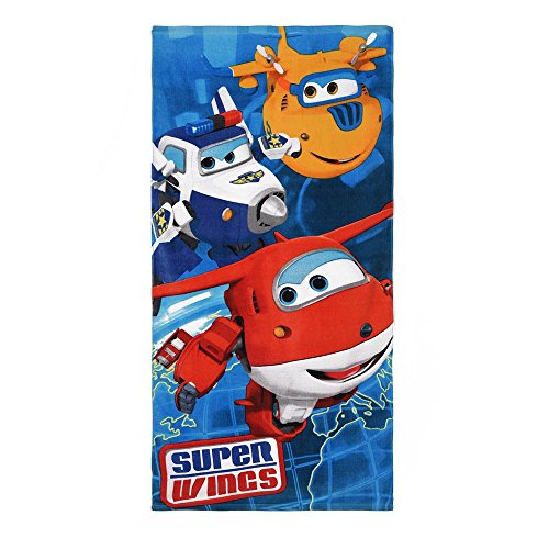 Super Wings Badetuch 70x140cm Strandtuch