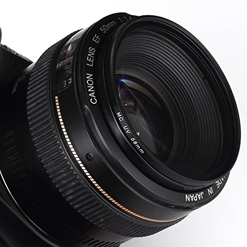 58mm MC Filtre UV  Pasway Ultra Slim Filtre Protection Filtre Objectif pour Nikon Canon Sony DSLR Camera