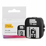 2.Pixel zapata: la 334 con un PC 3.5 mm puerto, puede trigger flash y luces de estudio que con puerto PC.