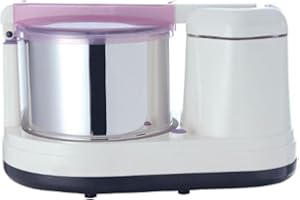 Bajaj WX 9 Nassschleifer, 175 W, mit Arm, Weiß und Rosa