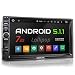 Produktbild XOMAX XM-2VRSUA744 Autoradio mit Android 6.0.1, 2GB RAM, 32GB ROM, WiFi W-LAN, 3G/4G Support, OBD2 Support, DAB+ Support, GPS Navigation, Bluetooth Freisprecheinrichtung, 7 Zoll / 18 cm Touchscreen