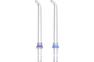 2PCS Replacement Jet Tips for Binefia Cordless Water Flosser (HF-2), Replacement Nozzles for Binefia Oral Irrigator (HF-2), Replacement Heads for Binefia Dental Flosser (HF-2)