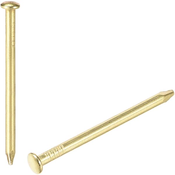 Small Tiny Brass Nails 2.8x45mm For DIY Pictures Wooden Boxes Household - View #2