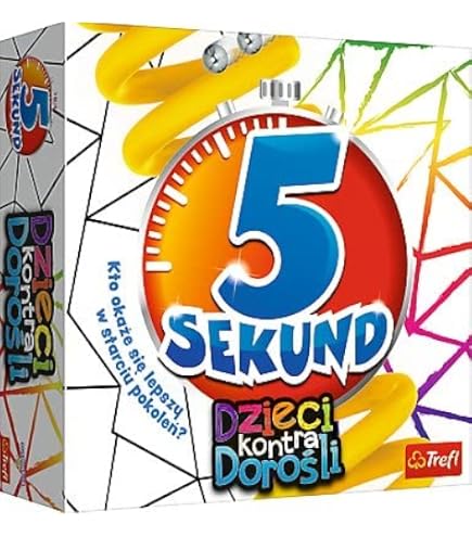 5 Sekund Junior Trefl - Gra Karciana Dla Dzieci 6 | Sklep Internetowy Świat Mądrego Dziecka