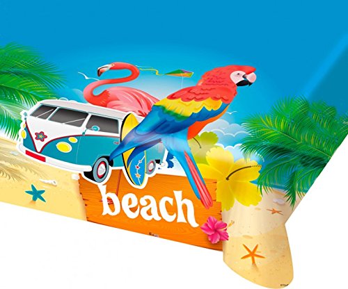 Tischdecke 274x137cm Sommer Party Deko Grillen